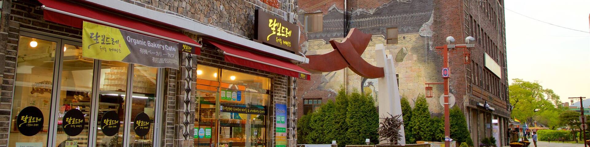 Suwon which includes flowers