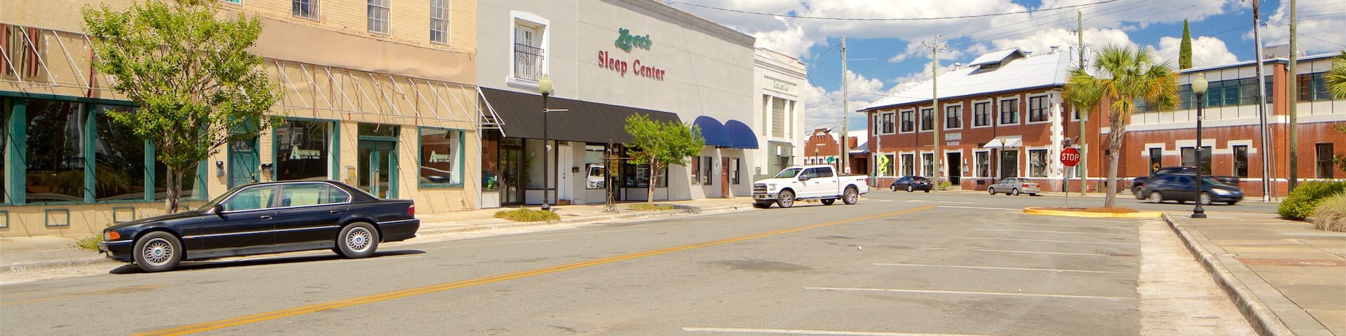 Waycross featuring a small town or village