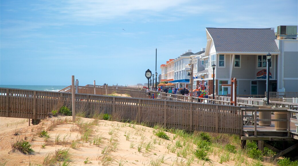 Bethany Beach presenterar kustutsikter och en strand