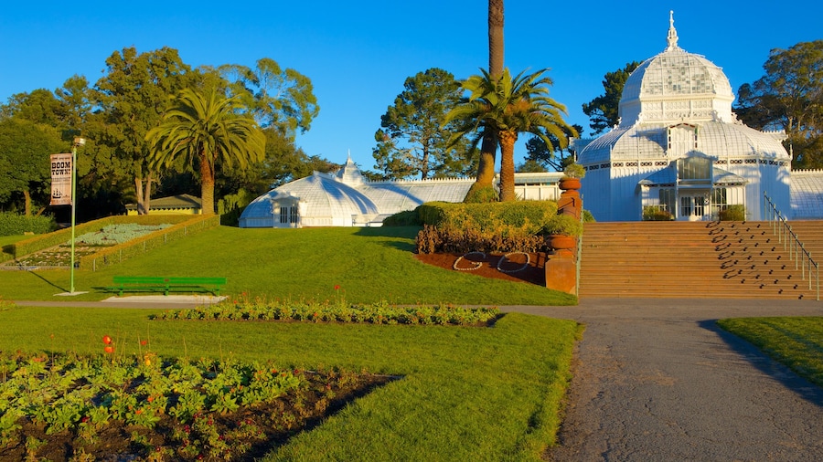 Golden Gate Park featuring a garden and flowers