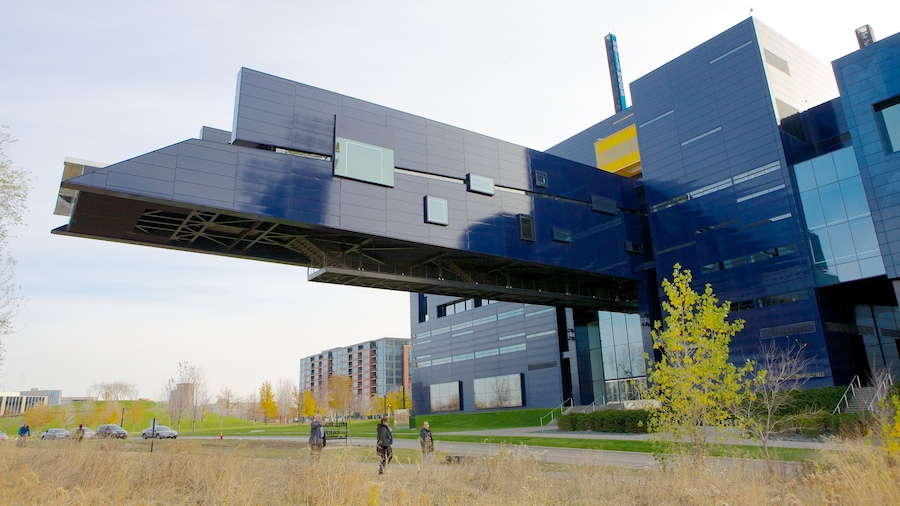Guthrie Theater das einen Theater und Stadt