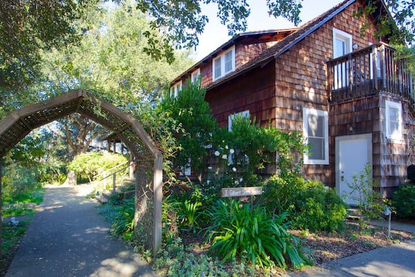 Los Altos History Museum mettant en vedette jardin et maison