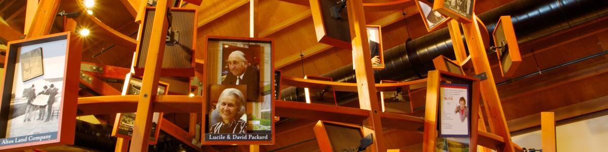 Los Altos History Museum das einen Innenansichten