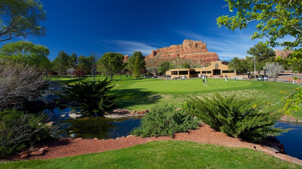 Sedona mostrando vistas de paisajes