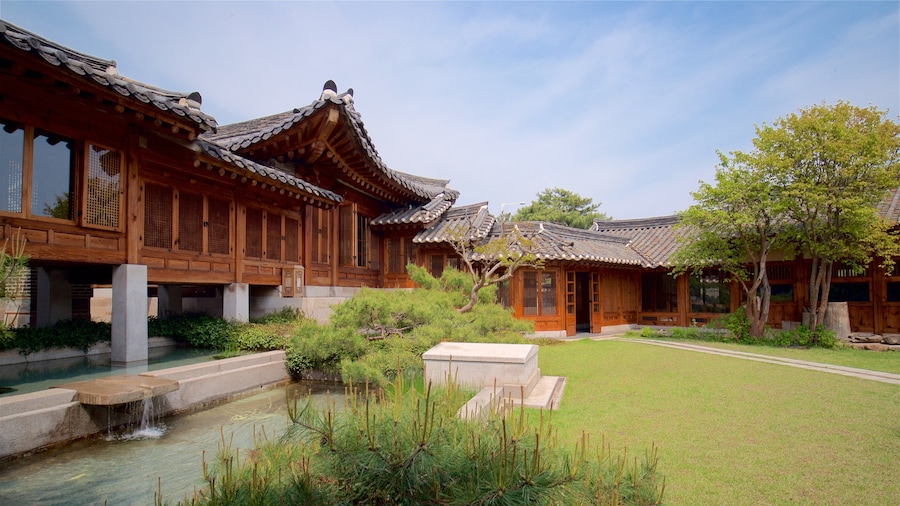 Museo del mobile della Corea che include parco, oggetti d\'epoca e fontana