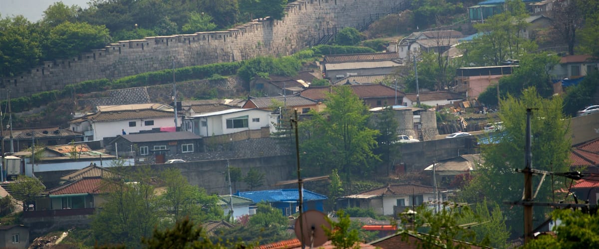 Korea Furniture Museum showing a small town or village