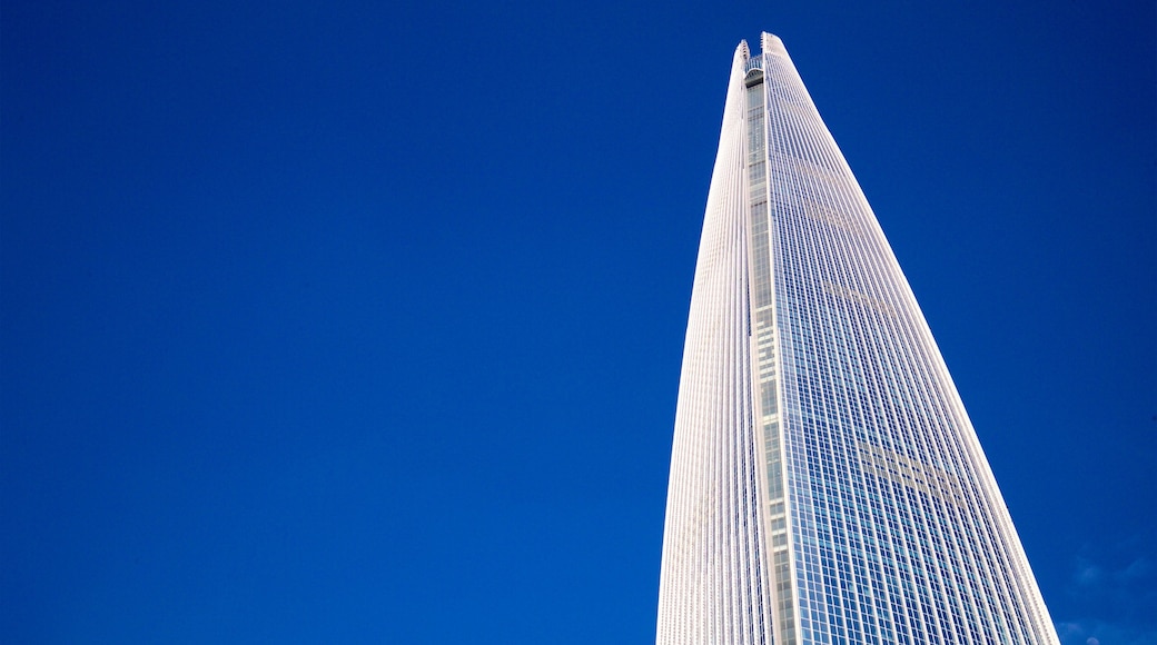 Grattacielo Lotte World Tower mostrando grattacielo