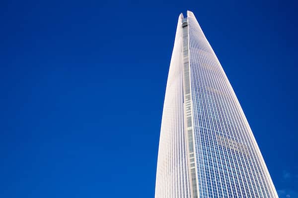 Gratte-ciel Lotte World Tower mettant en vedette gratte-ciel