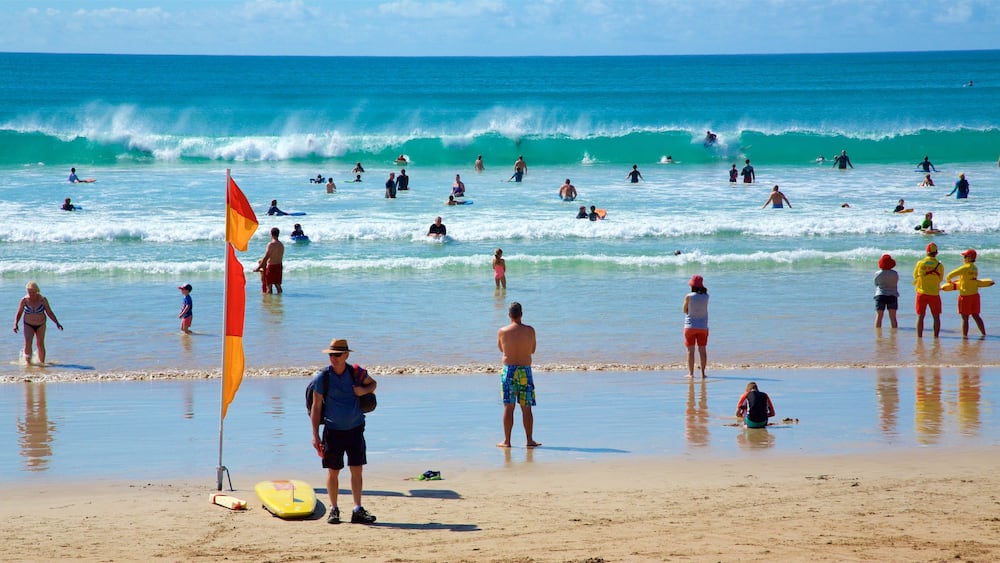 Great Ocean Road featuring a sandy beach, general coastal views and waves