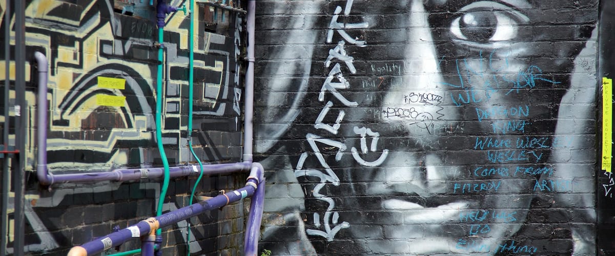 Fitzroy showing outdoor art