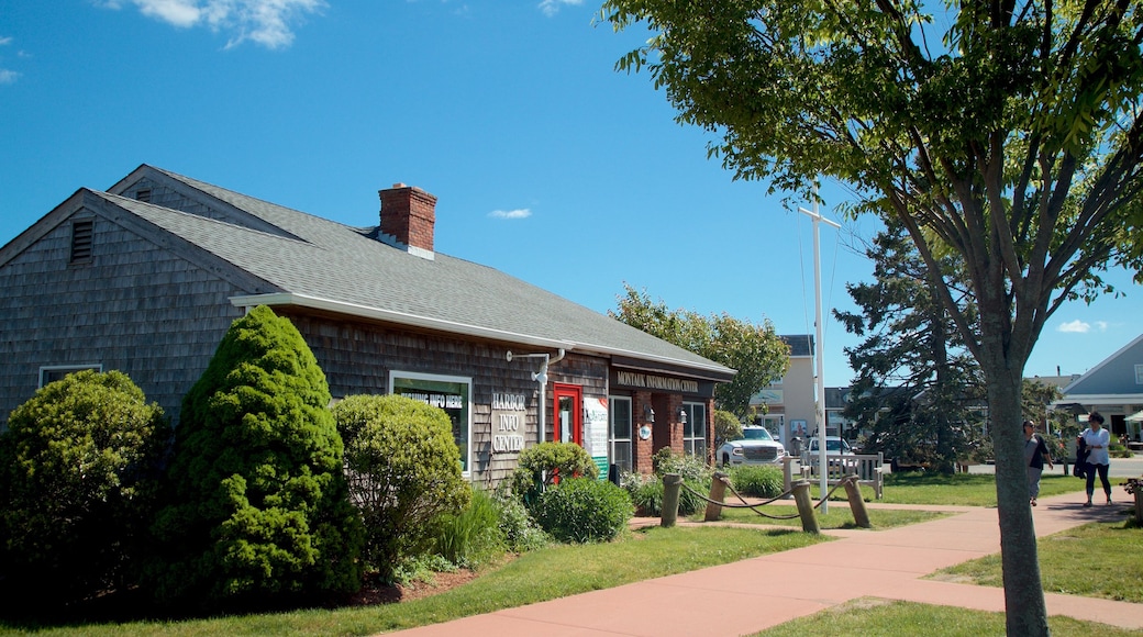 Montauk ofreciendo una pequeña ciudad o aldea