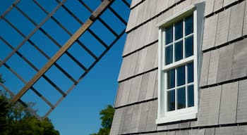 East Hampton Windmill som inkluderar en kvarn