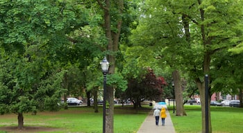 Hamilton Park ofreciendo un jardín y también una pareja