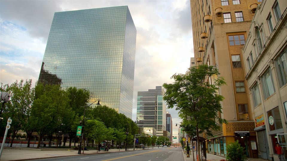 Centre-ville de Newark qui includes building et ville