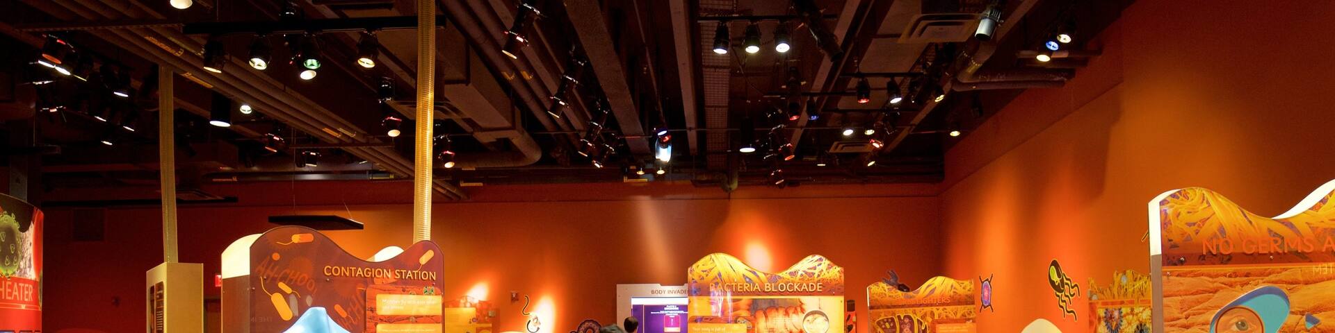 Liberty Science Center showing interior views