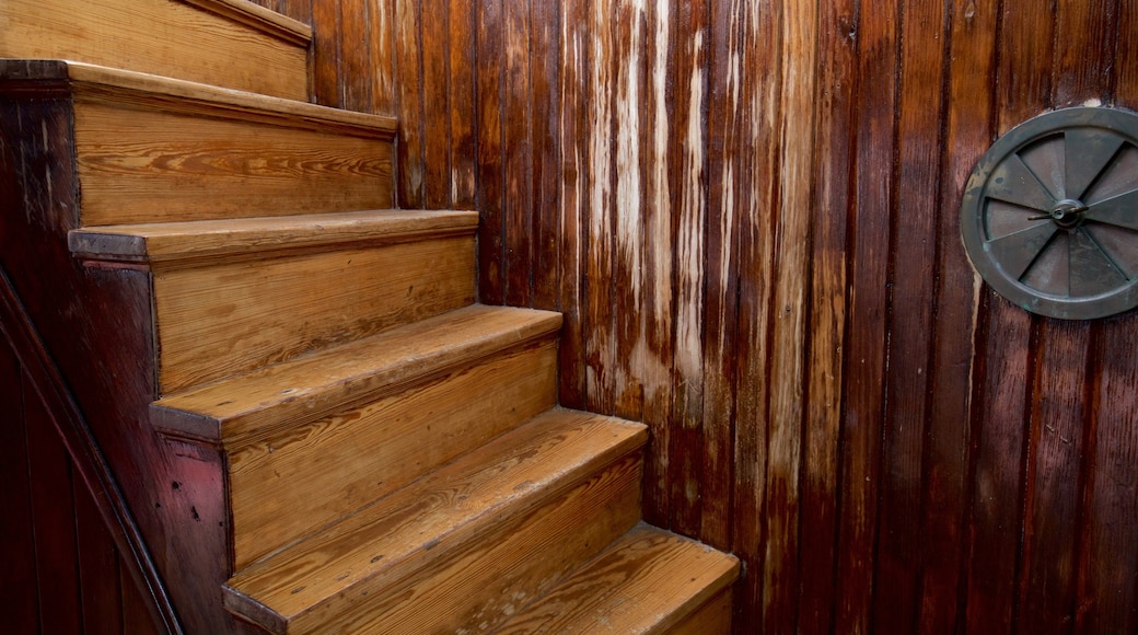 Cape May Lighthouse showing interior views