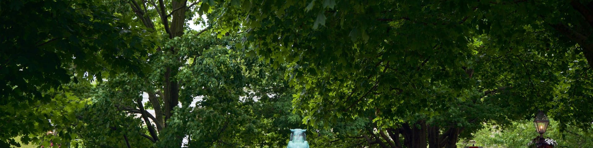 Palmer Square featuring a park and outdoor art