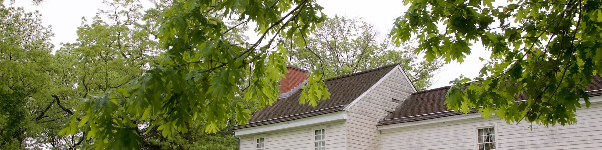 Princeton Battlefield State Park showing a house and heritage elements
