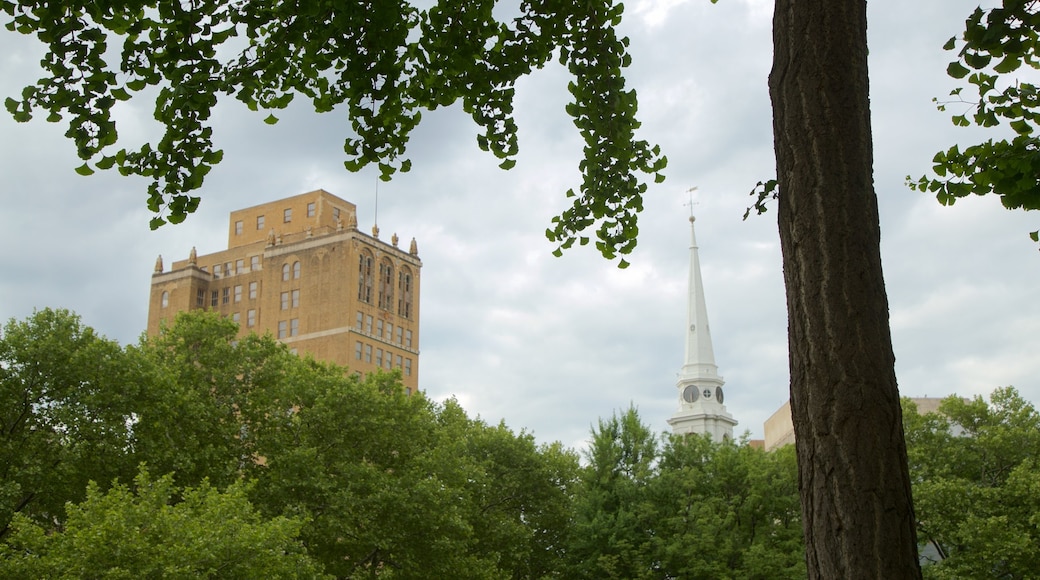 Military Park which includes heritage elements and a garden