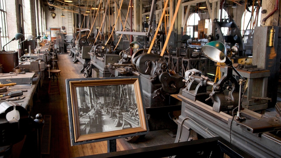 Thomas Edison National Historic Site which includes interior views, heritage elements and art