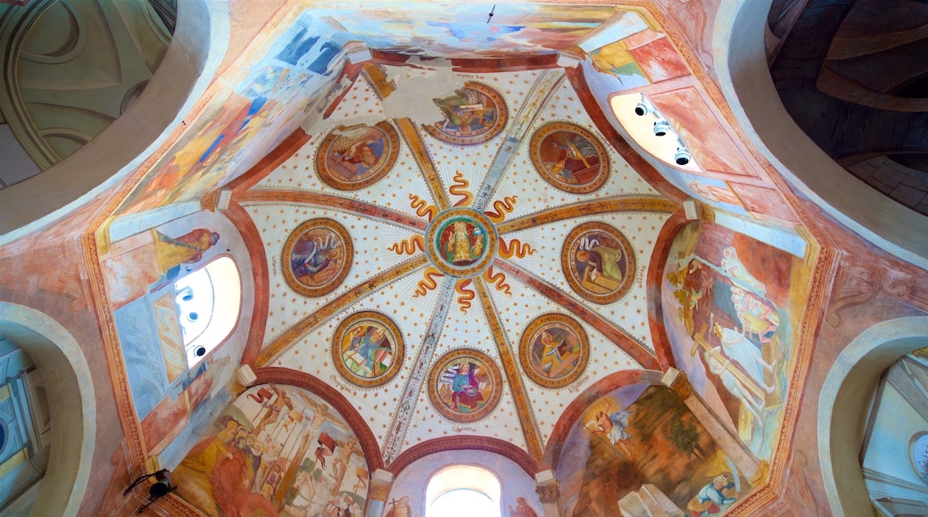 Chiesa dei Santi Gervasio e Protasio mostrando oggetti d\'epoca, vista interna e arte