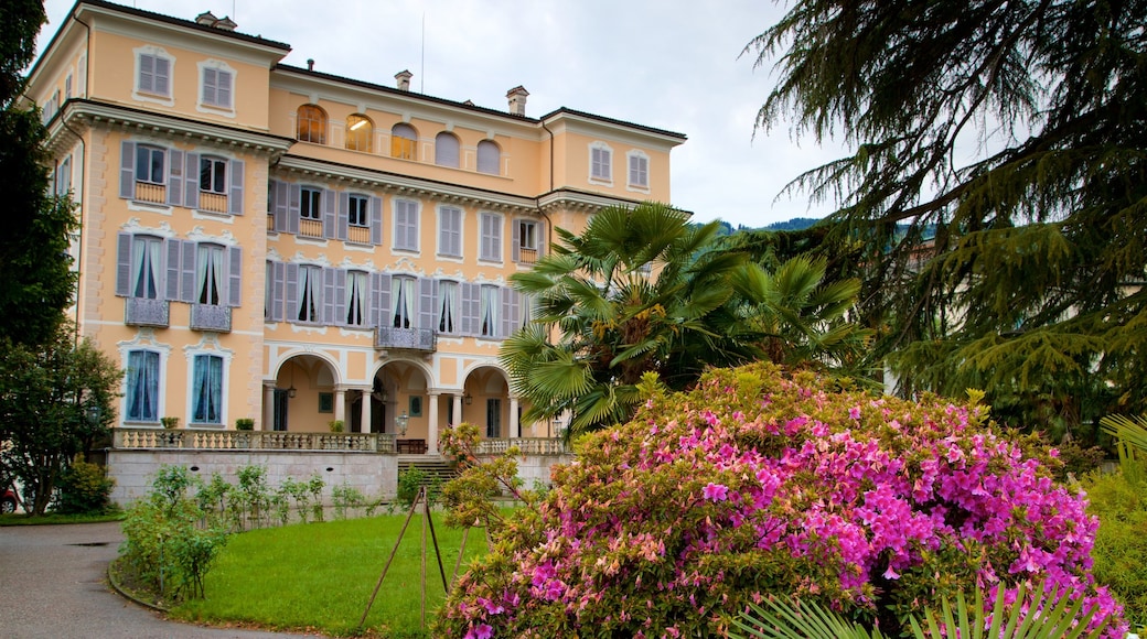 Villa Ducale which includes wild flowers and a park