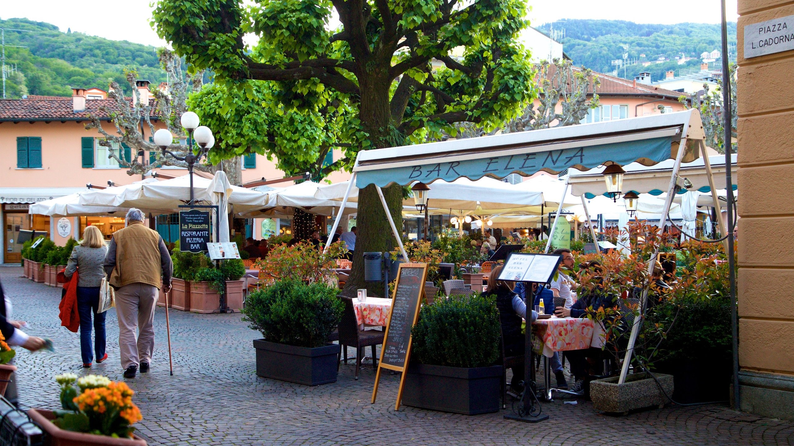 Stresa which includes street scenes as well as a couple
