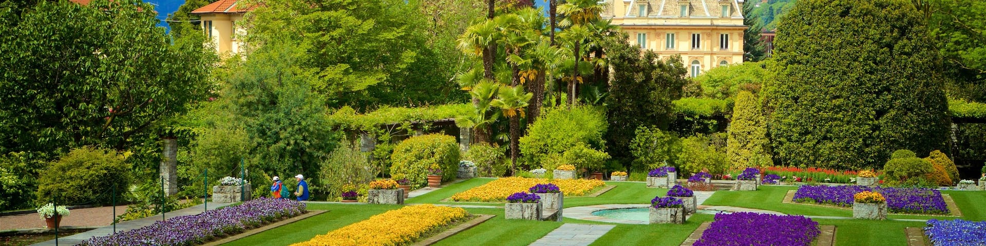 Villa Taranto Botanical Garden which includes a garden and flowers