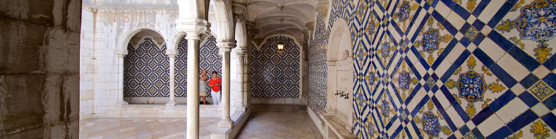 National Museum of Azulejos showing heritage elements and interior views