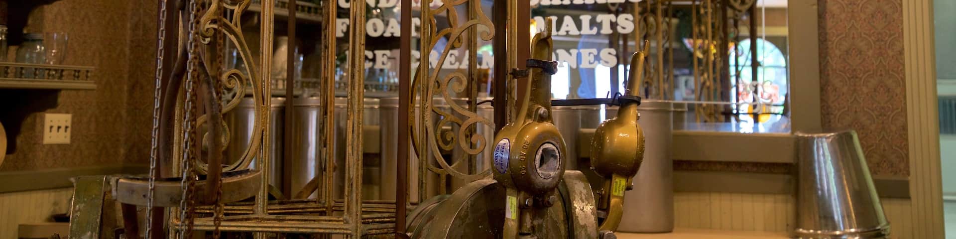 Silver Dollar City featuring interior views and heritage elements