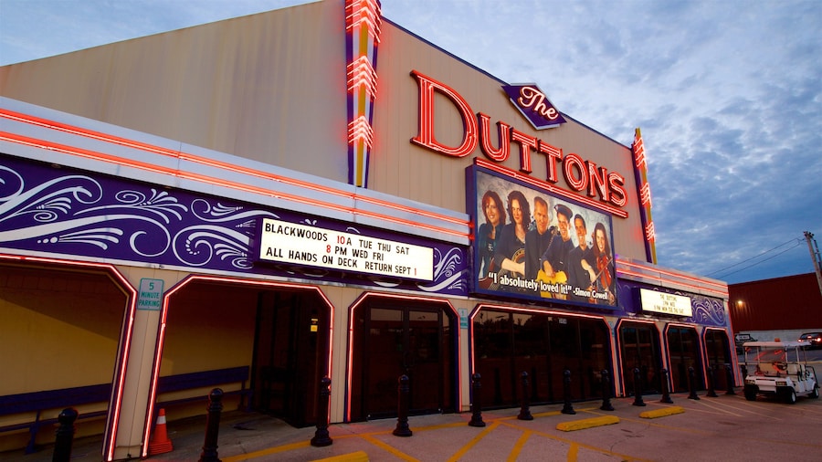 Dutton Family Theater mostrando señalización