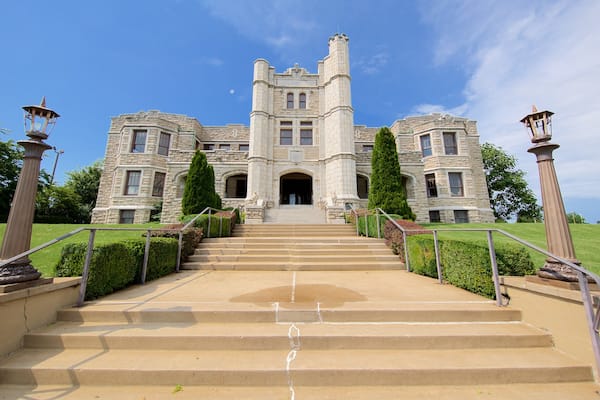 Pythian Castle showing heritage architecture