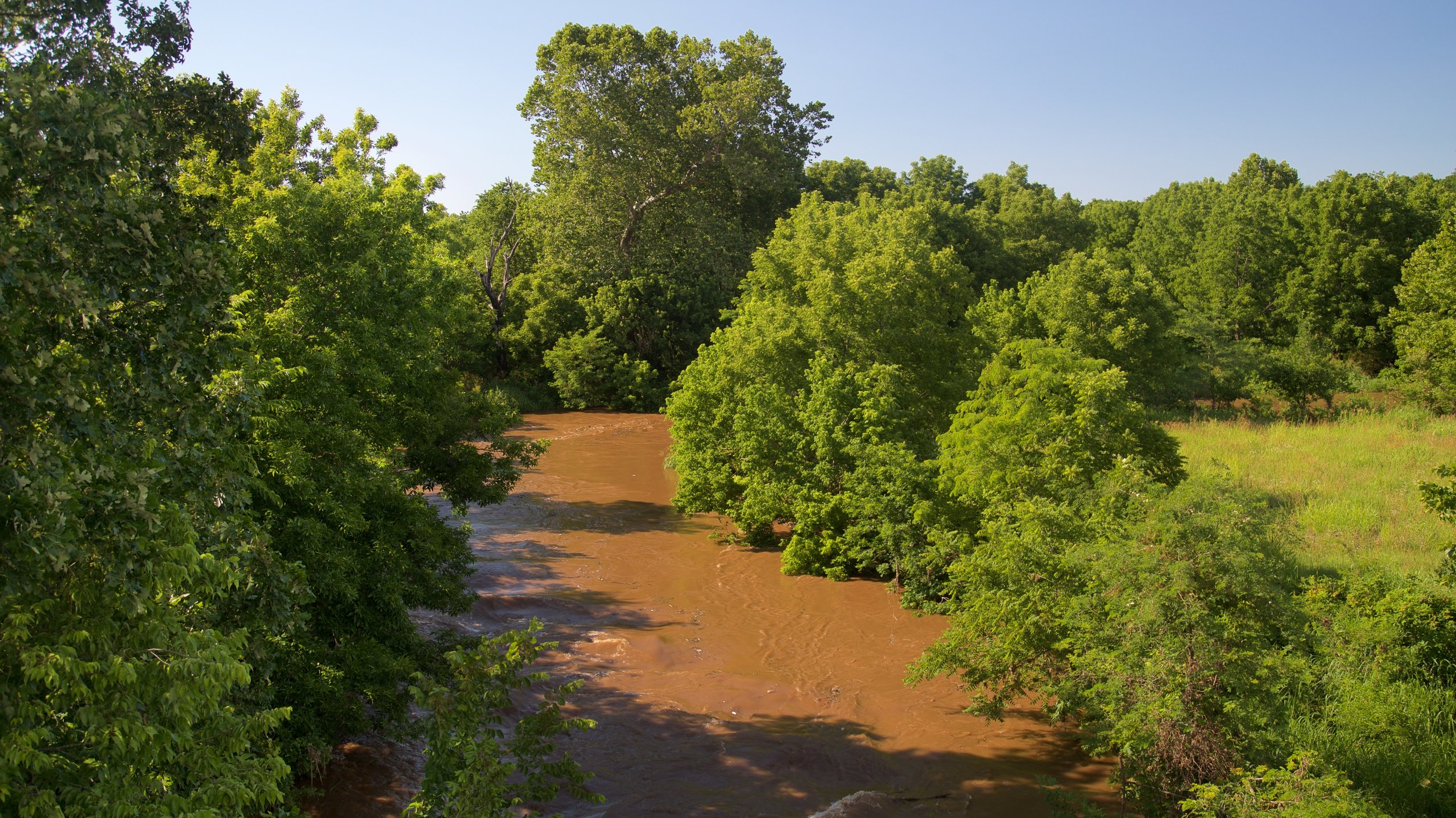 Wilsons Creek National Battlefield showing a garden