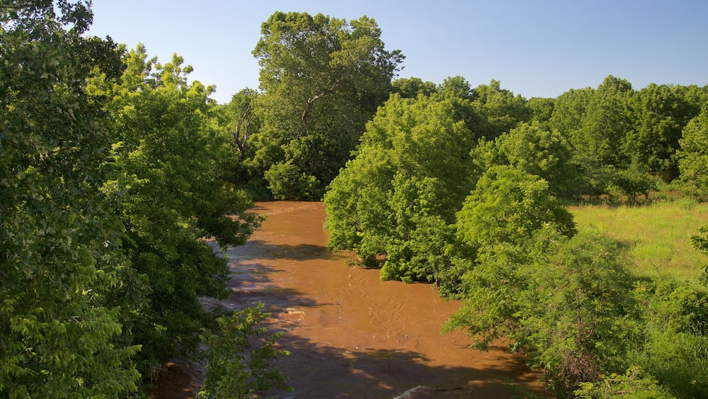 Wilsons Creek National Battlefield mit einem Garten
