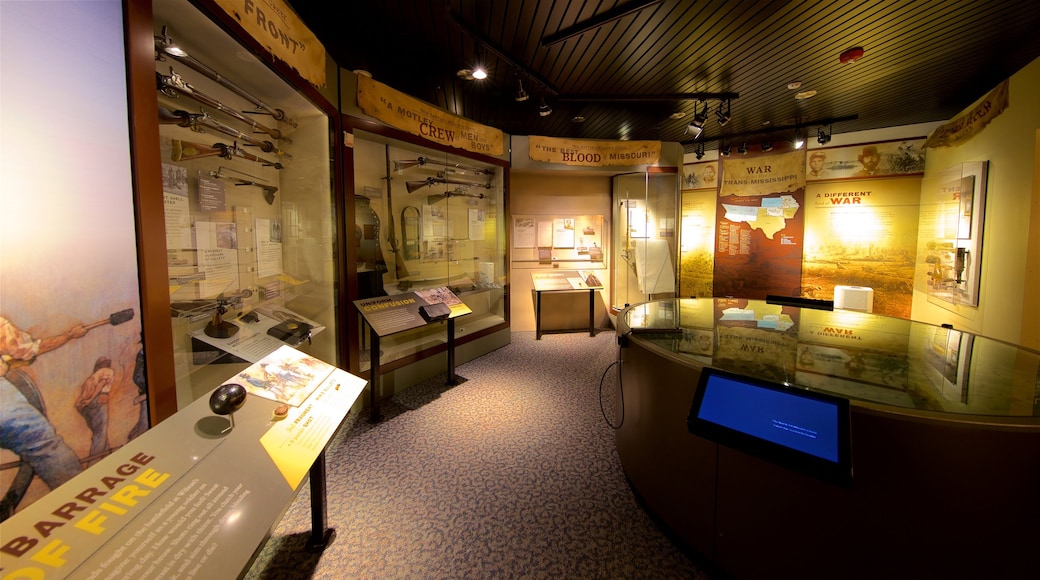 Wilsons Creek National Battlefield featuring interior views