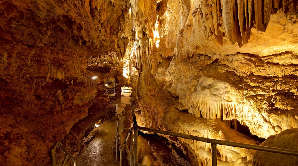 Bridal Cave som inkluderar grottor