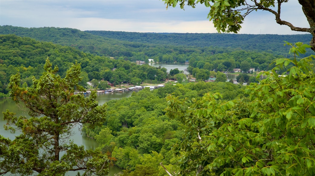 Ha Ha Tonka State Park featuring landscape views, tranquil scenes and a river or creek