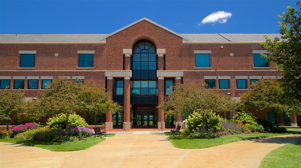 University of Missouri featuring wild flowers and a park