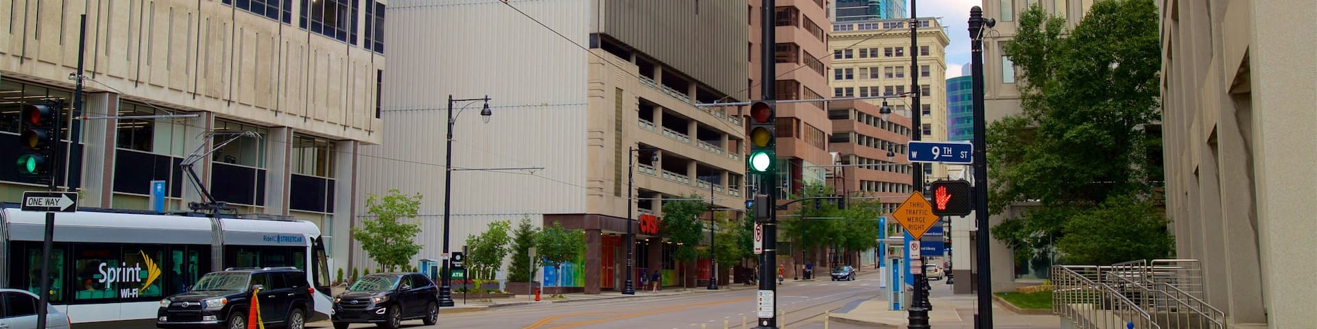 Downtown Kansas City which includes a city