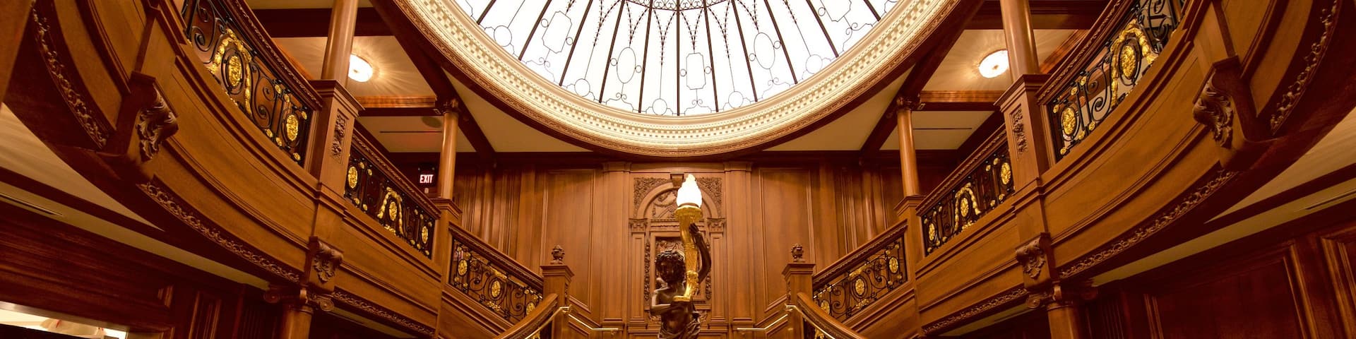 Titanic Museum showing interior views and heritage elements