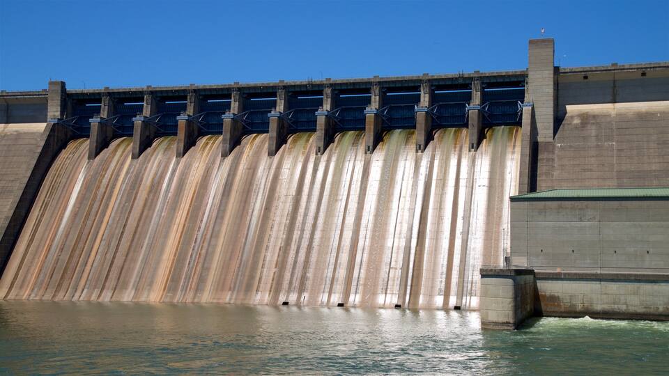 Table Rock Dam das einen See oder Wasserstelle