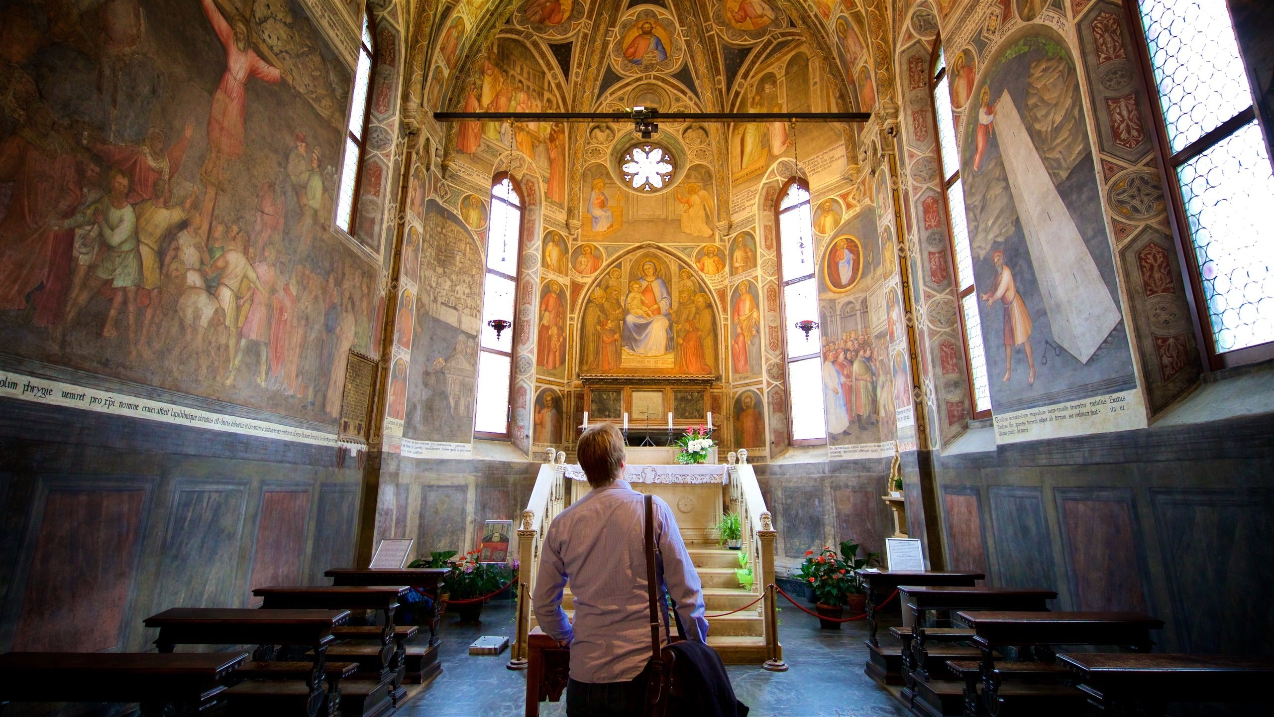 Basilica di Sant\'Antonio da Padova showing interior views, art and heritage elements