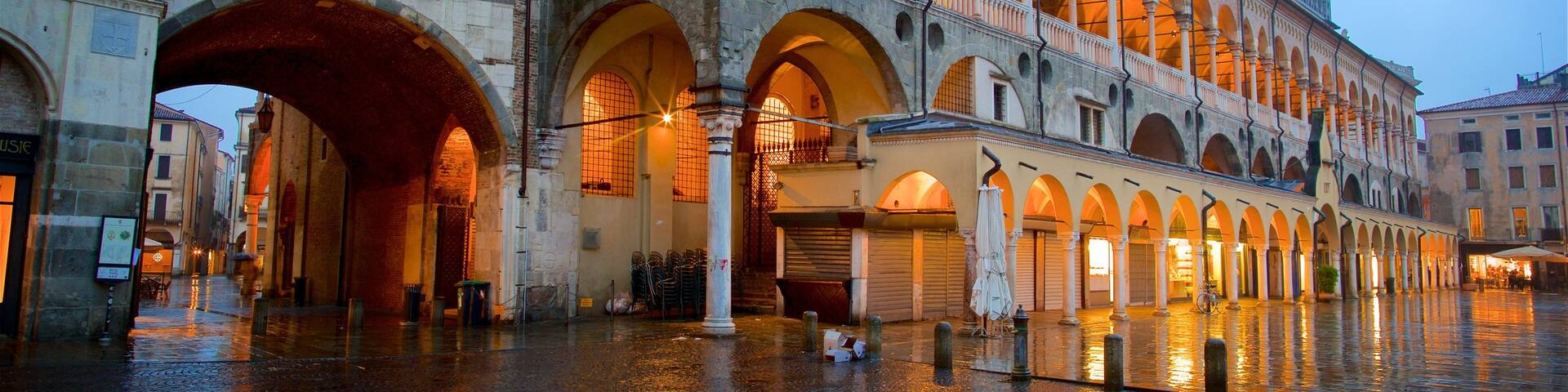 Padua Provinz welches beinhaltet Platz oder Plaza, Stadt und bei Nacht