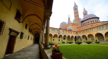 City Center Padova featuring heritage architecture and a garden