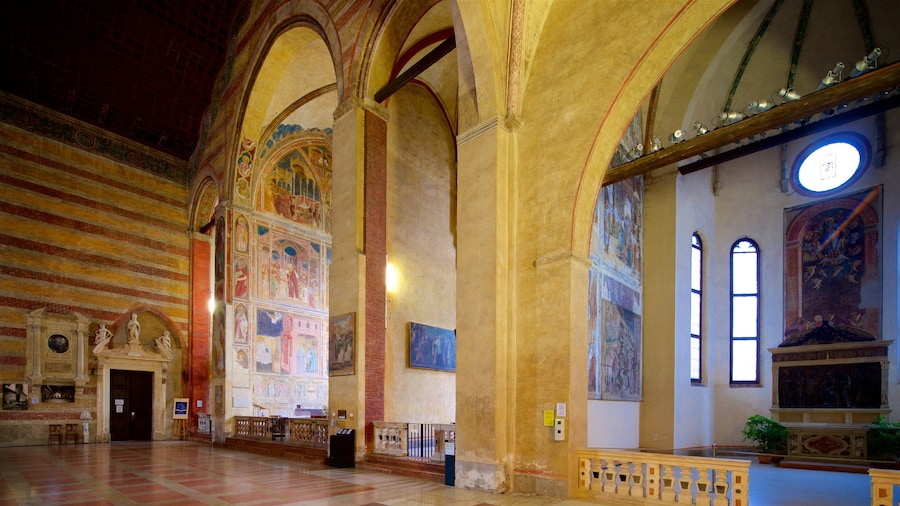 Church of the Eremitani which includes a church or cathedral and interior views