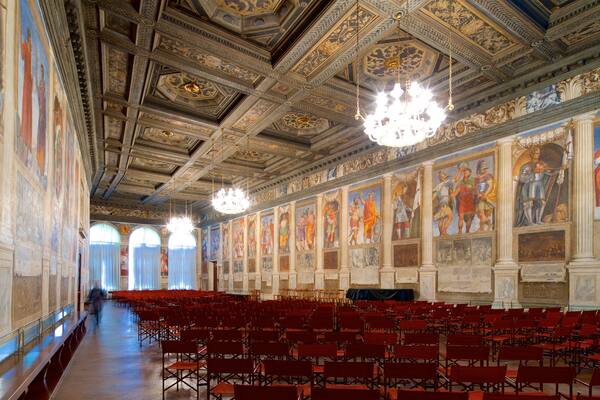 Padoue mettant en vedette art, vues intérieures et église ou cathédrale