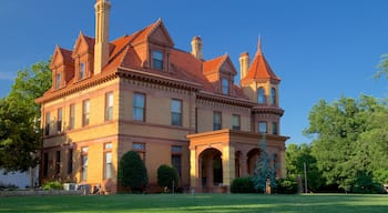 Overholser Mansion bevat historisch erfgoed, een park en een huis