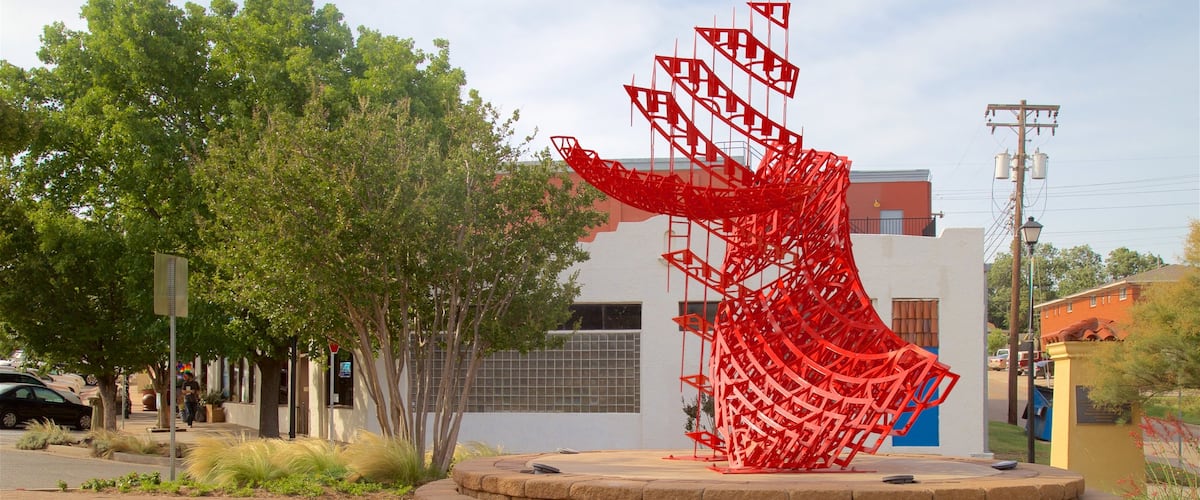 Paseo Arts District which includes outdoor art and a park