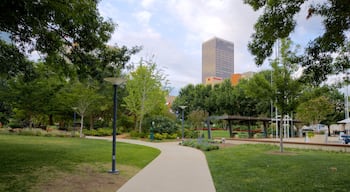 Oklahoma City che include città e parco