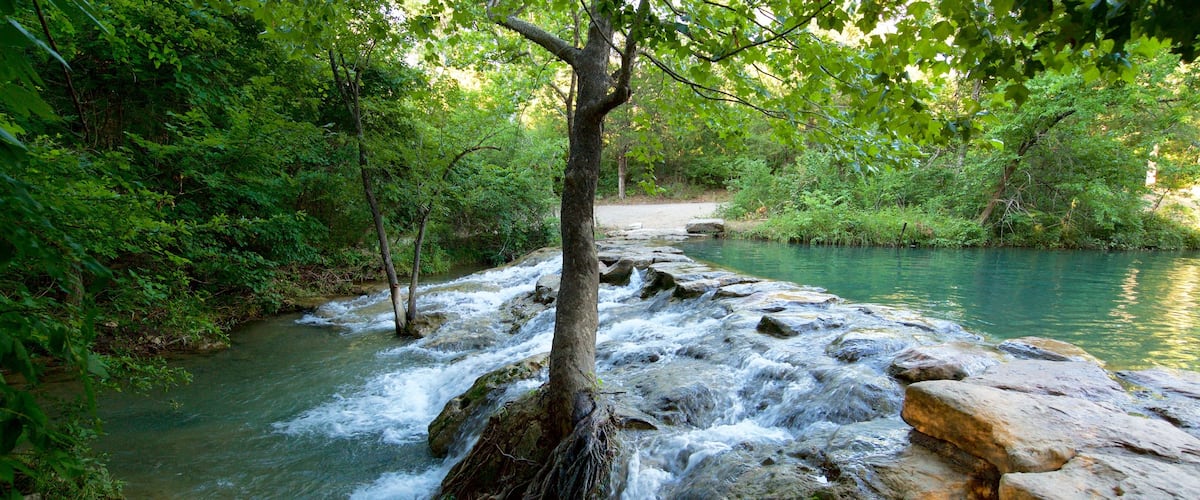 Chickasaw National Recreation Area que incluye un río o arroyo